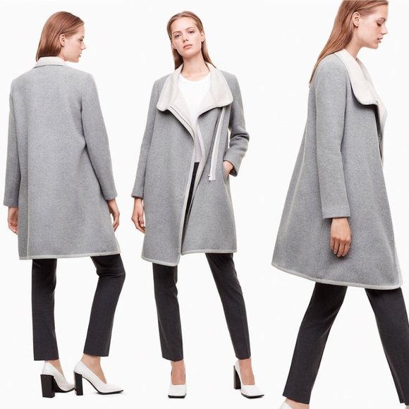 Babaton Jackets & Blazers - Babaton Cormac Coats Grey Size Medium